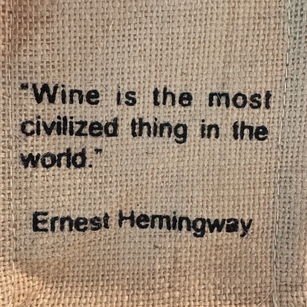 🚫SOLD🚫 LINEN WINE BAG 🍷 🍾 - Picture 6 of 6